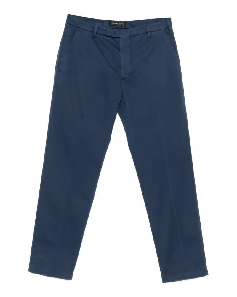 MICHAEL COAL belt-loop trousers - Blau Blau