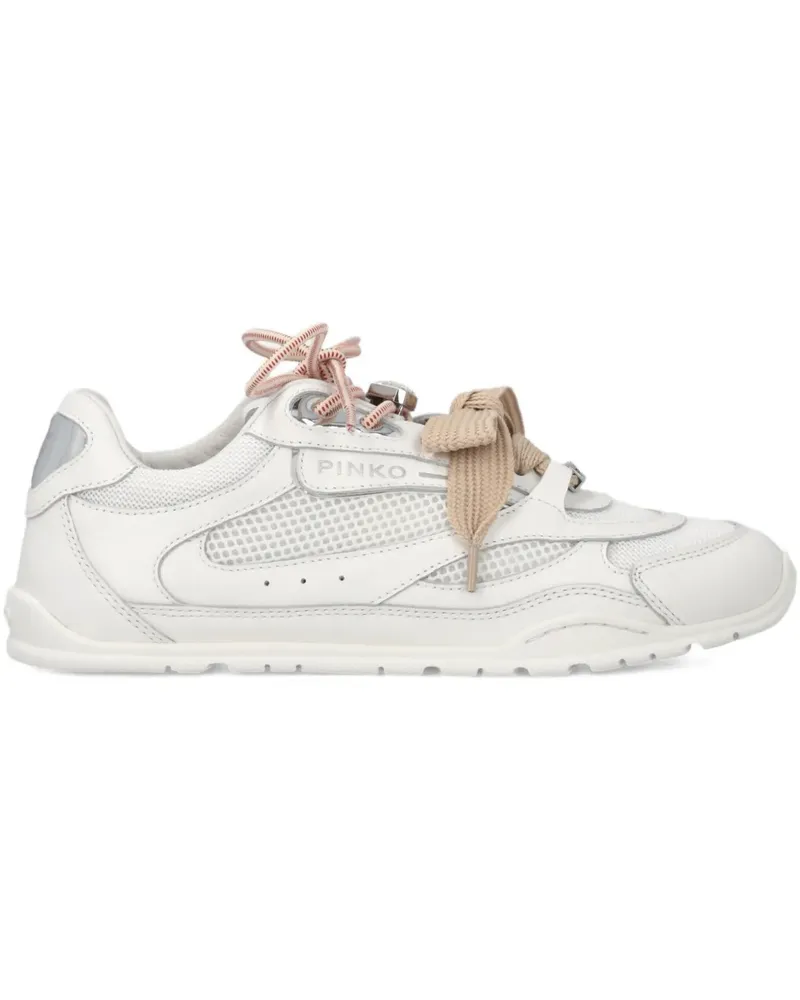 Pinko Sneakers mit Logo - Weiß Weiß