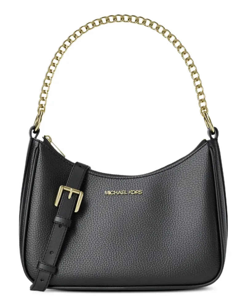 Michael Kors Jet Set Travel Umhängetasche mit Kette - Schwarz Schwarz