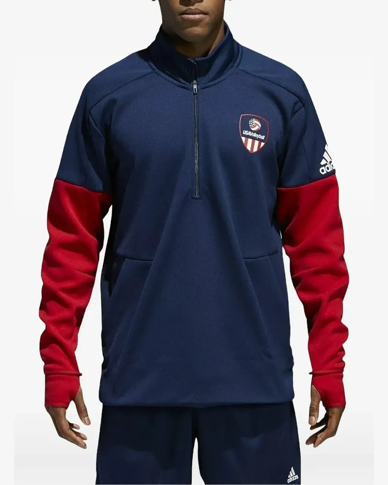 adidas x USA Volleyball Sweatshirt - Blau Blau