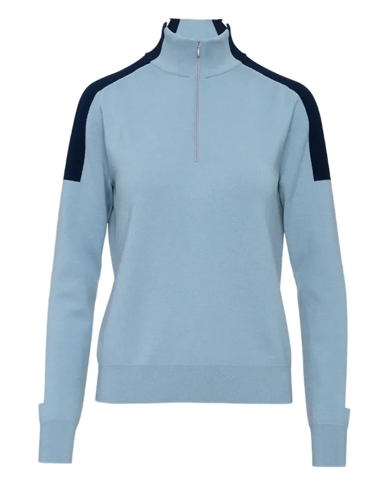 Aztech Mountain Caroline Sweatshirt mit Reißverschluss - Blau Blau