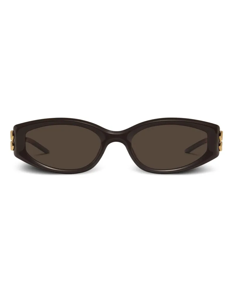 Gentle Monster Sonnenbrille mit geometrischem Gestell - Braun Braun