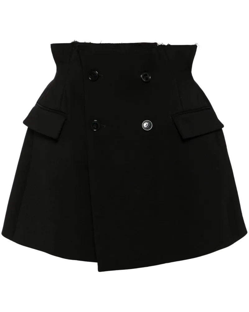 VETEMENTS Minirock mit Taschen - Schwarz Schwarz