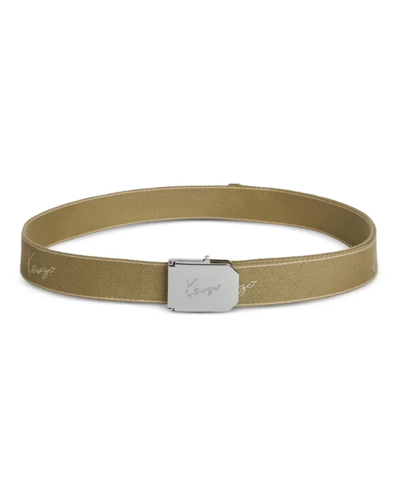 Kenzo Signature Gürtel - Grün Grün