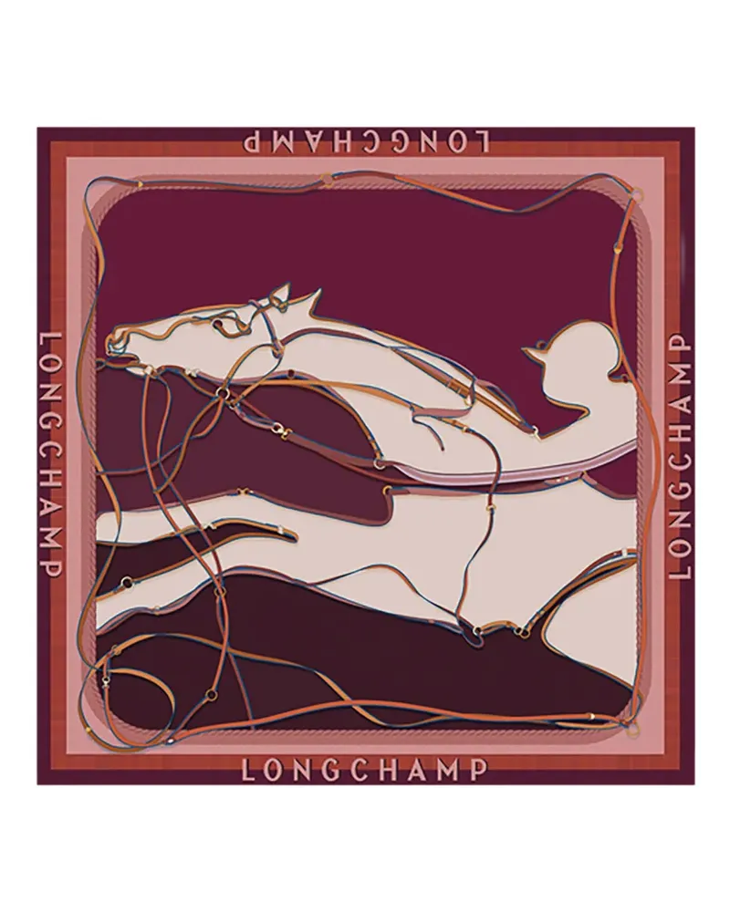 Longchamp A Toute Allure Schal - Rot Rot