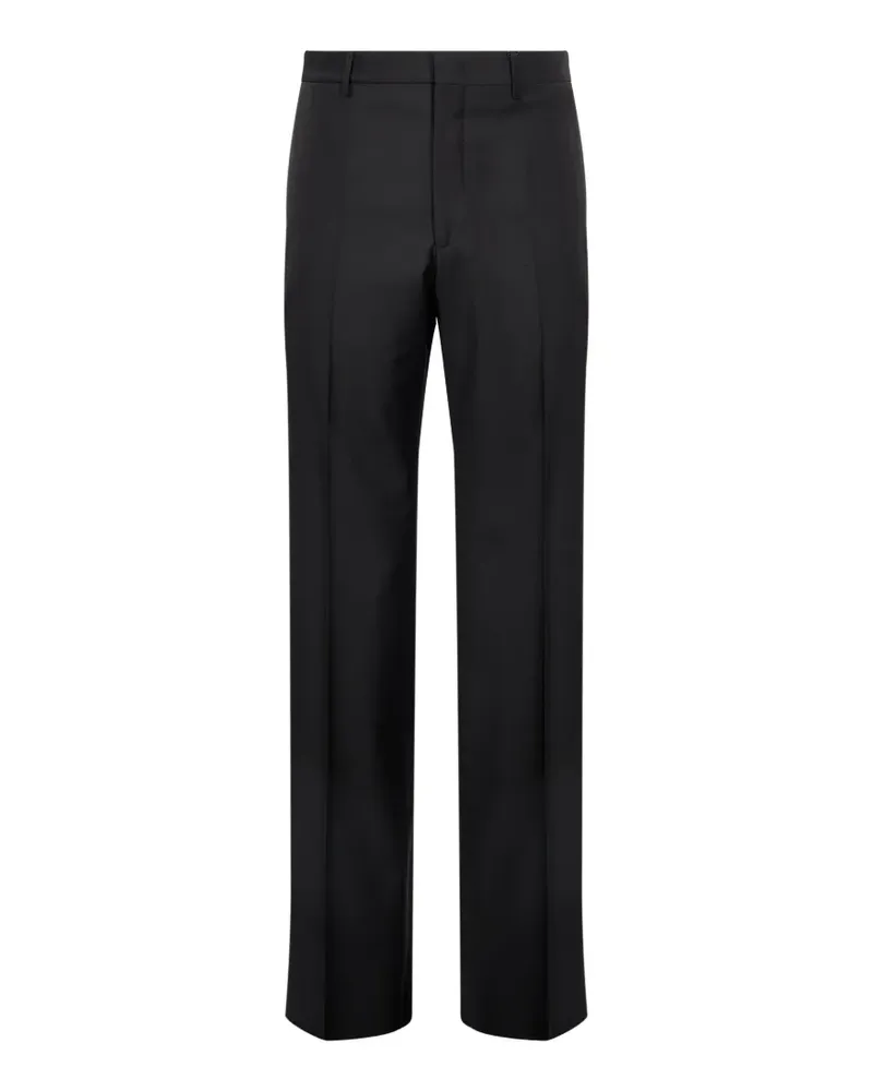 Tagliatore Klassische Hose mit Bügelfalten - Schwarz Schwarz