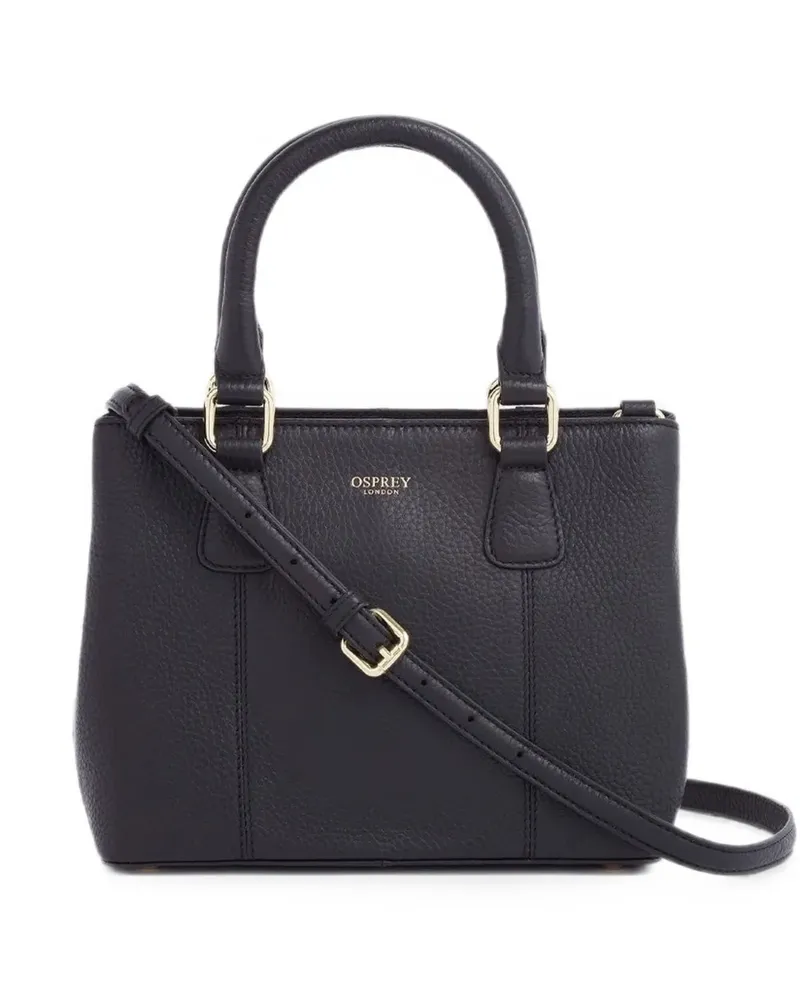 Osprey mini Adaline leather tote bag - Schwarz Schwarz