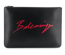 Everyday' Clutch mit Logo - Schwarz