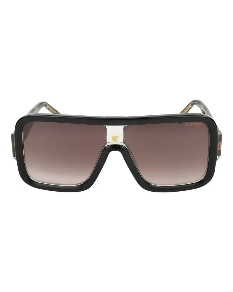 Carrera geometric-frame sunglasses - Schwarz Schwarz