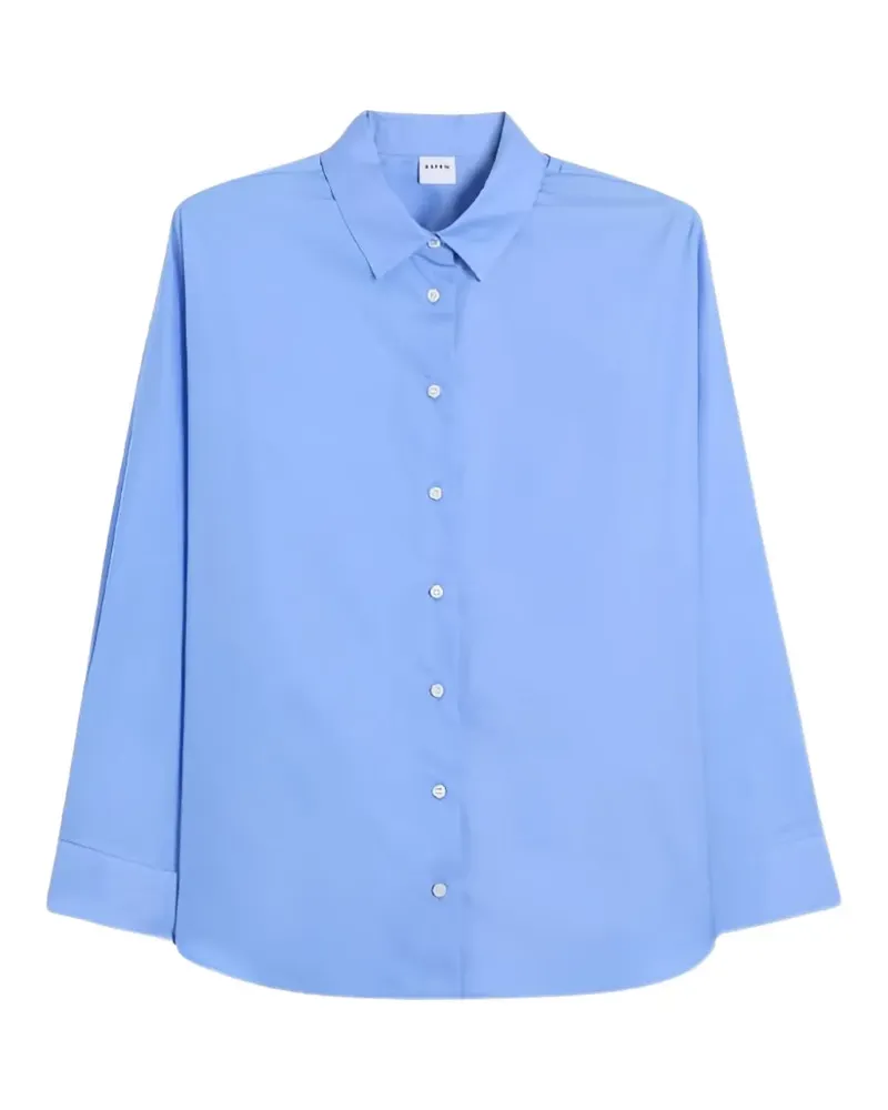 ASPESI Hemd aus Popeline - Blau Blau