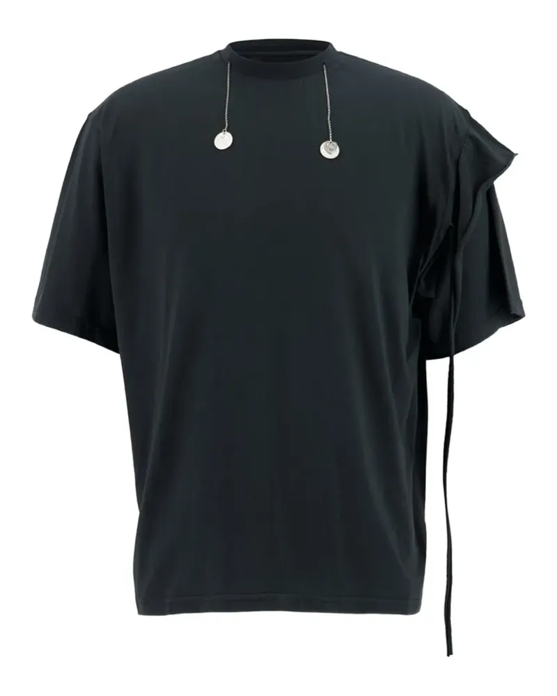 OTTOLINGER T-Shirt mit Kettendetail - Schwarz Schwarz