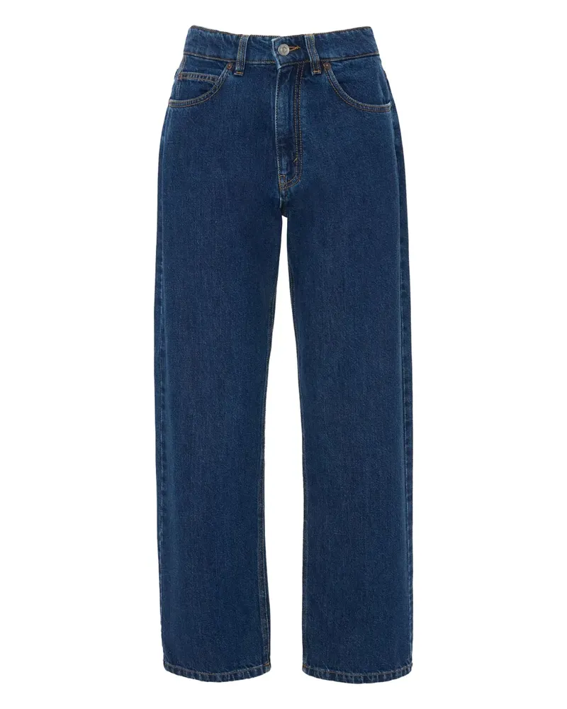 Victoria Beckham Bernie Straight-Leg-Jeans - Blau Blau