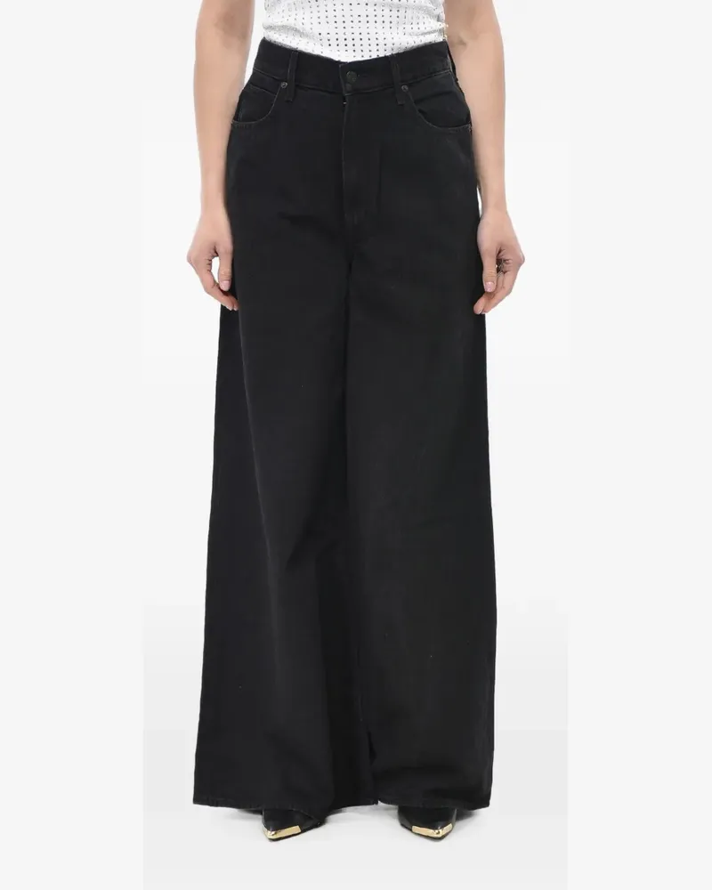 Mother SNACKS wide-leg jeans - Schwarz Schwarz