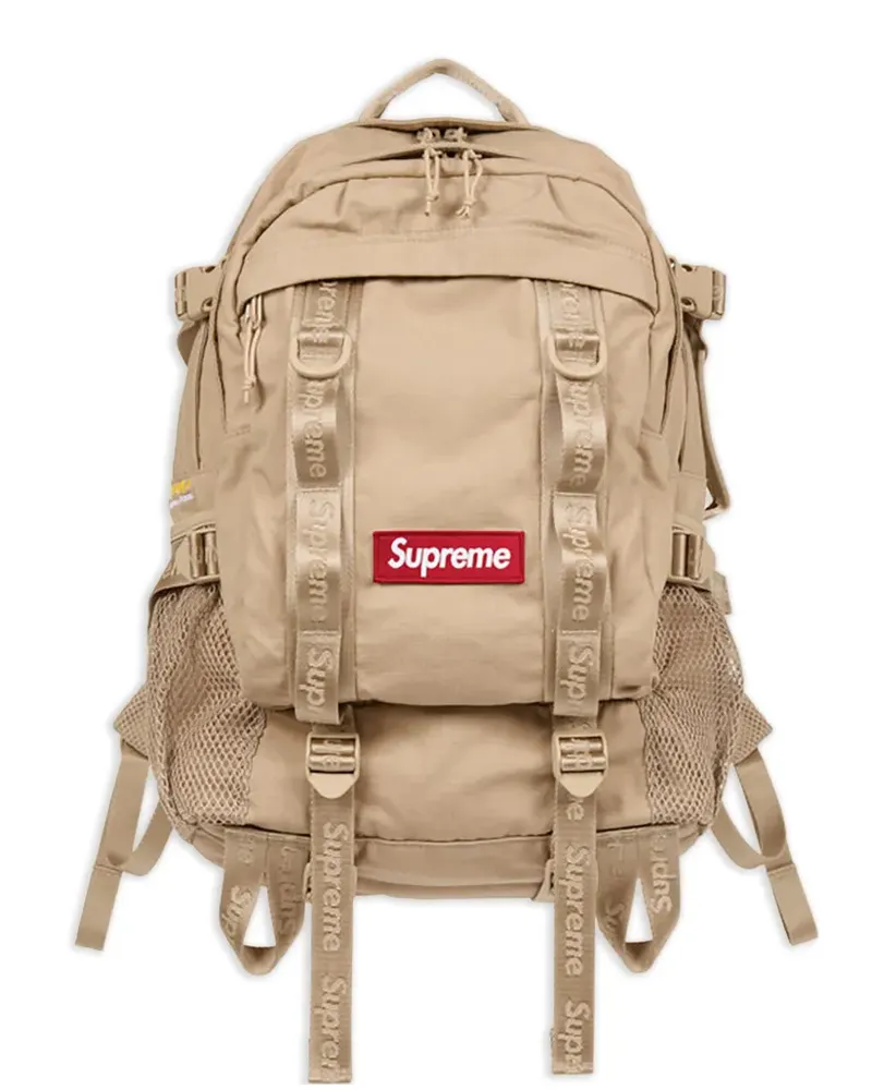 Supreme Being Rucksack mit Logo-Detail - Nude Nude