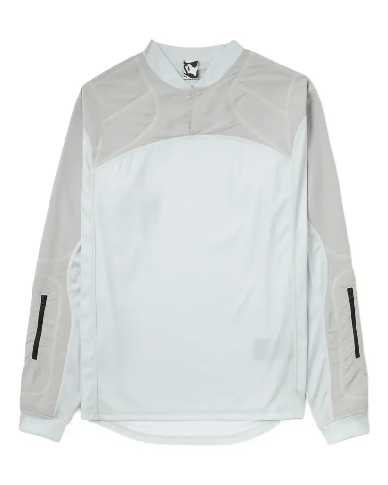 GR10K Combact Langarmshirt mit Einsätzen - Grau Grau