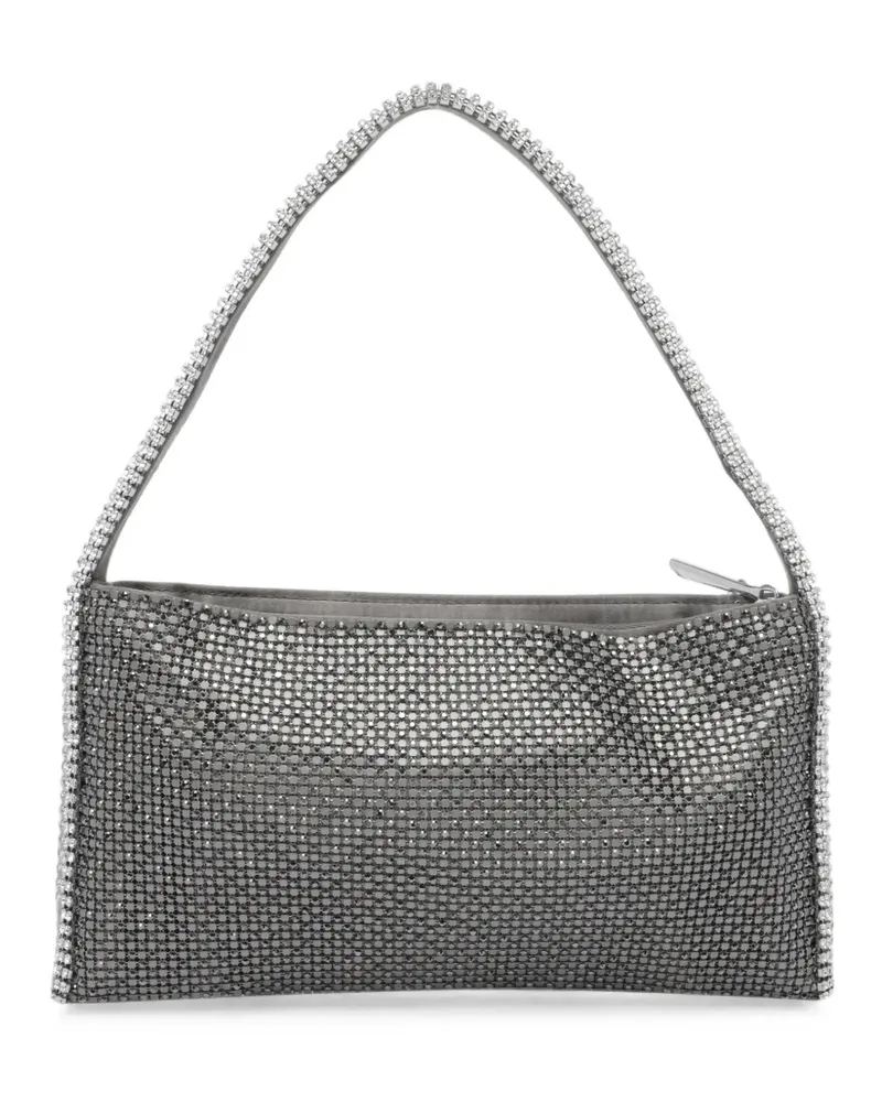 Benedetta Bruzziches Your Best Friend crystal-embellished shoulder bag - Grau Grau