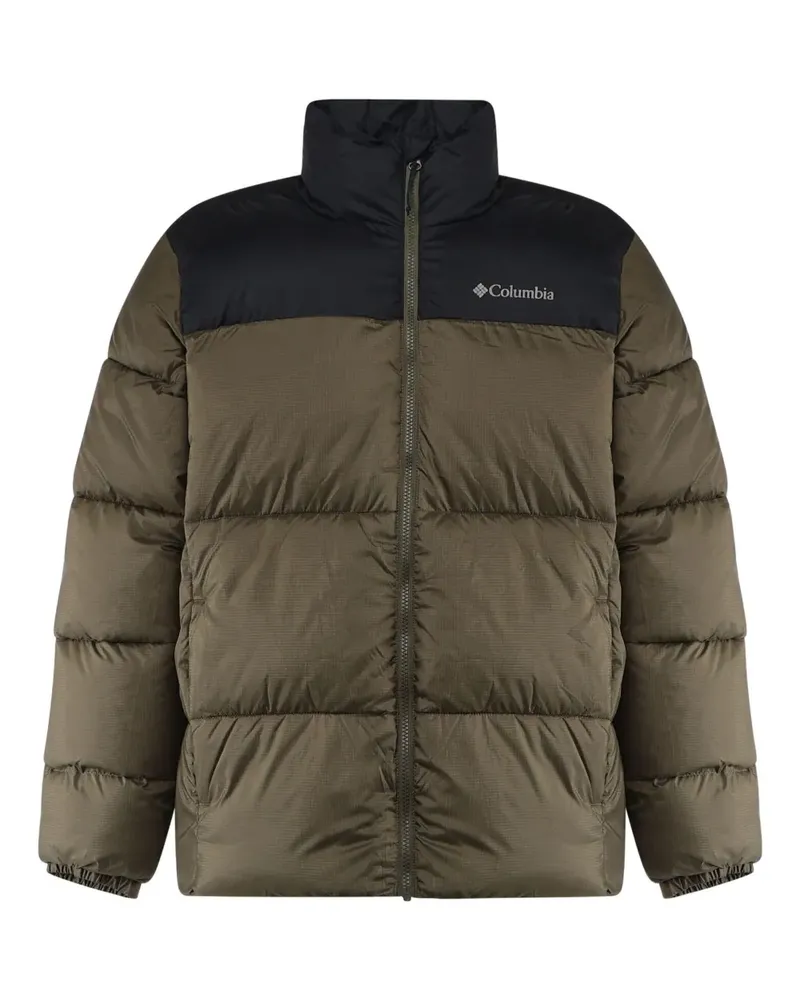 Columbia Sportswear Company Daunenjacke mit Logo-Print - Grün Grün