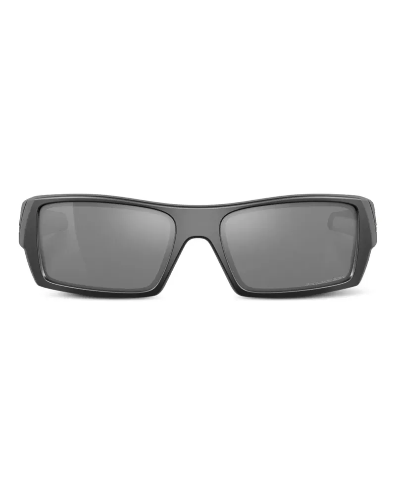Oakley Gascan Sonnenbrille mit eckigem Gestell - Schwarz Schwarz