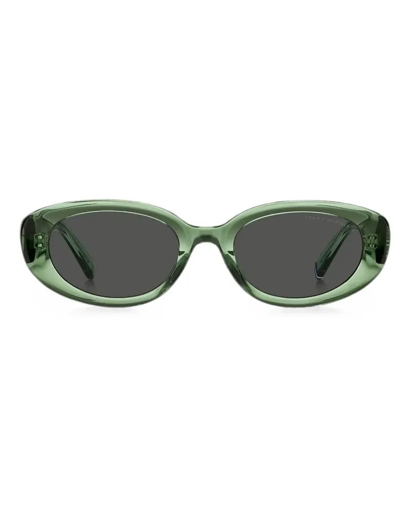 Tommy Hilfiger oval-frame sunglasses - Grün Grün