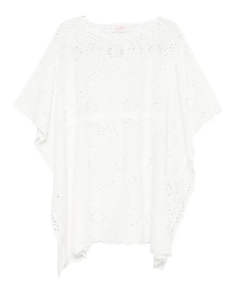 MC2 Saint Barth Iria kaftan - Weiß Weiß