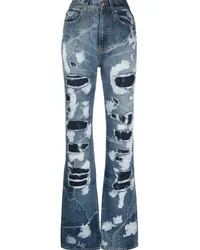 John Richmond Ausgestellte Jeans Blau