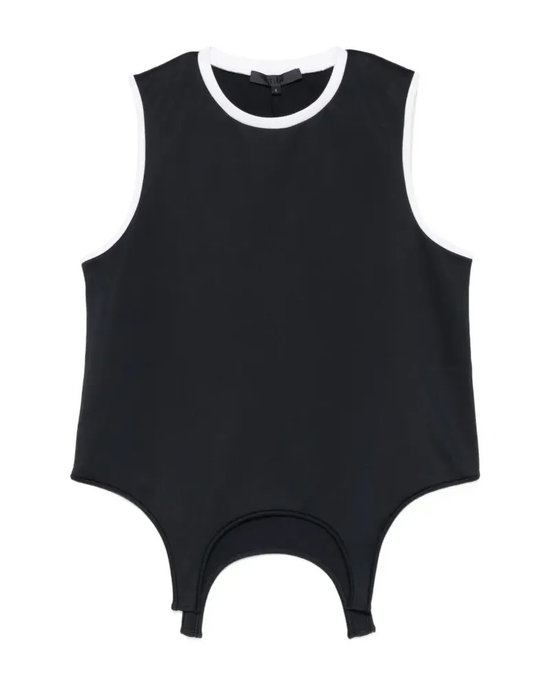 tibi active knit tank top - Blau Blau