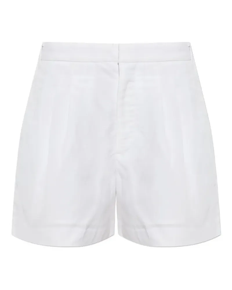 Rag & Bone pleated tailored shorts - Weiß Weiß