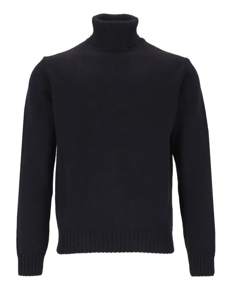 Al Duca D’Aosta 1902 Klassischer Rollkragenpullover - Blau Blau