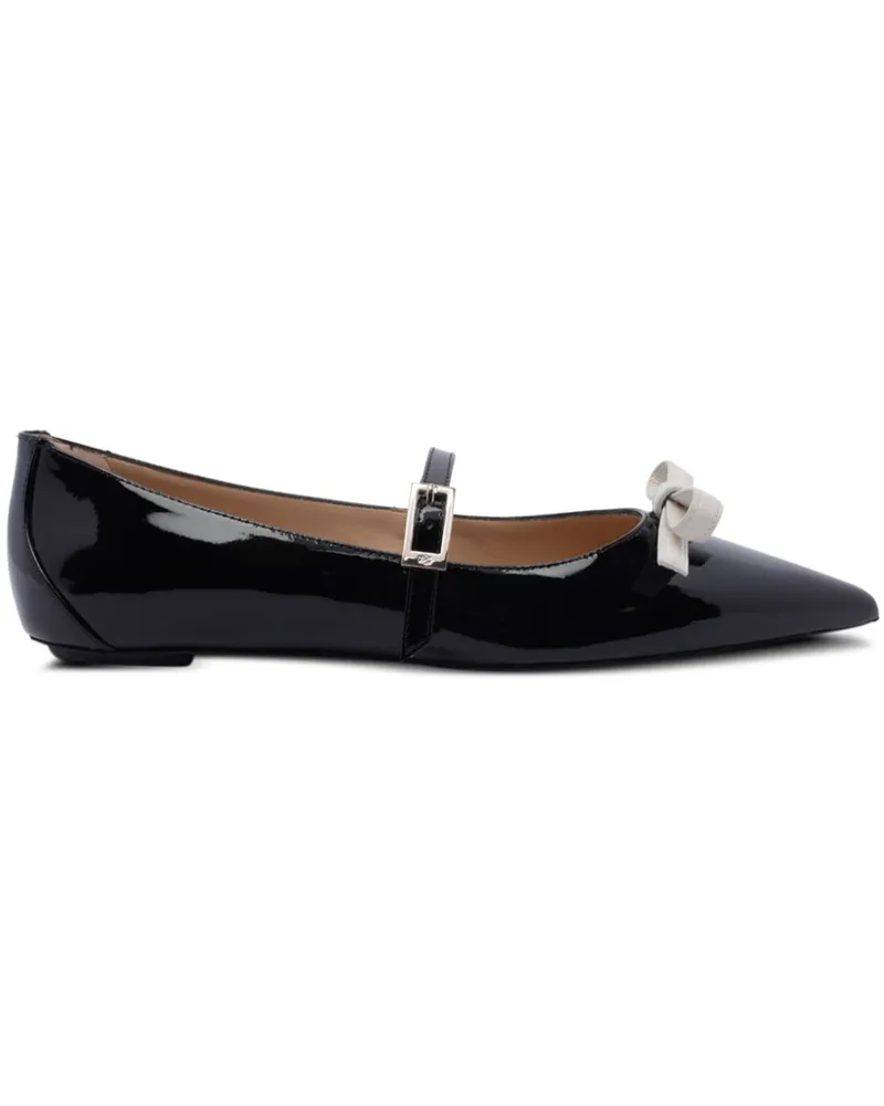 Stuart Weitzman Felicity Ballerinas - Schwarz Schwarz