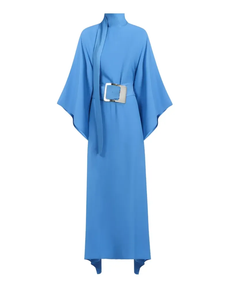 Taller Marmo La Luna belted maxi kaftan - Blau Blau