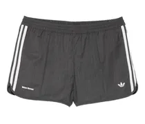x Wales Bonner Shorts mit Logo-Streifen - Grau