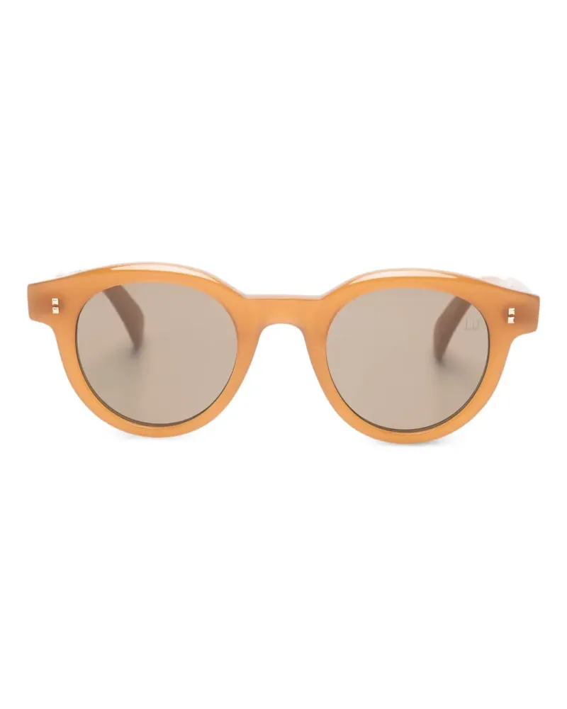 Dunhill Sonnenbrille mit rundem Gestell - Nude Nude
