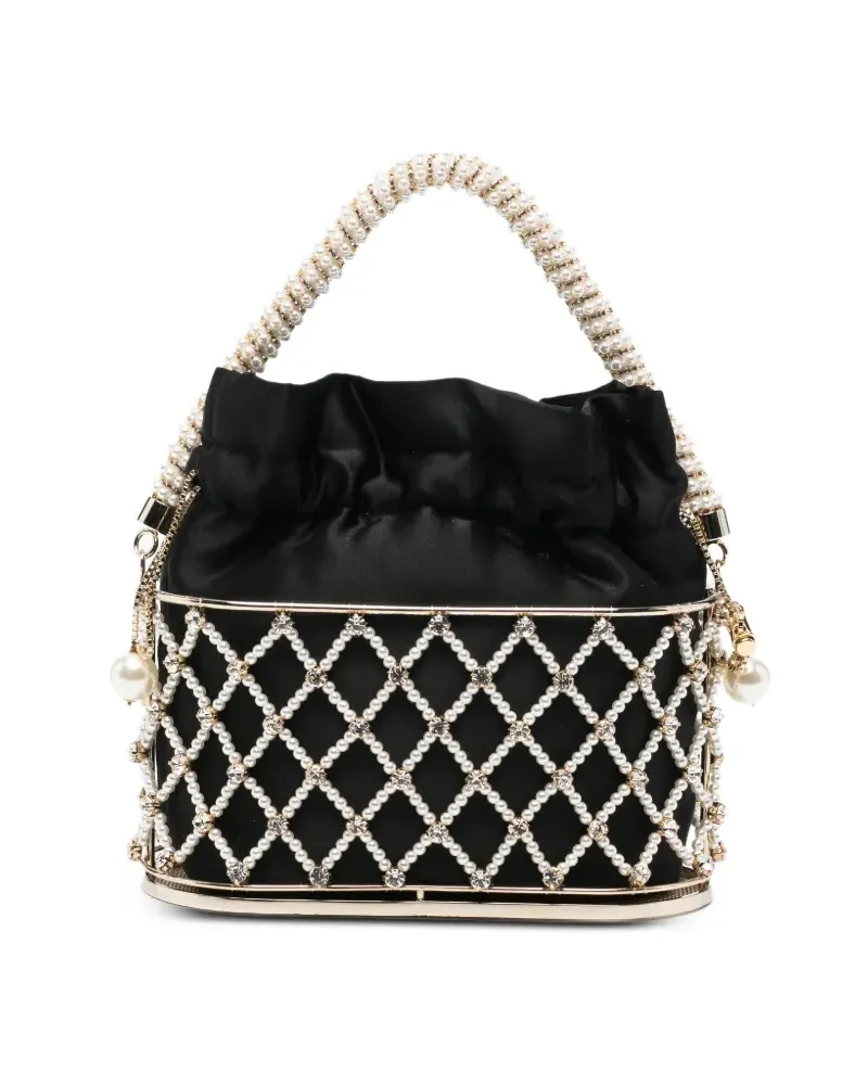 Rosantica Holli Eterea Mini-Tasche mit Kristallen - Gold Gold