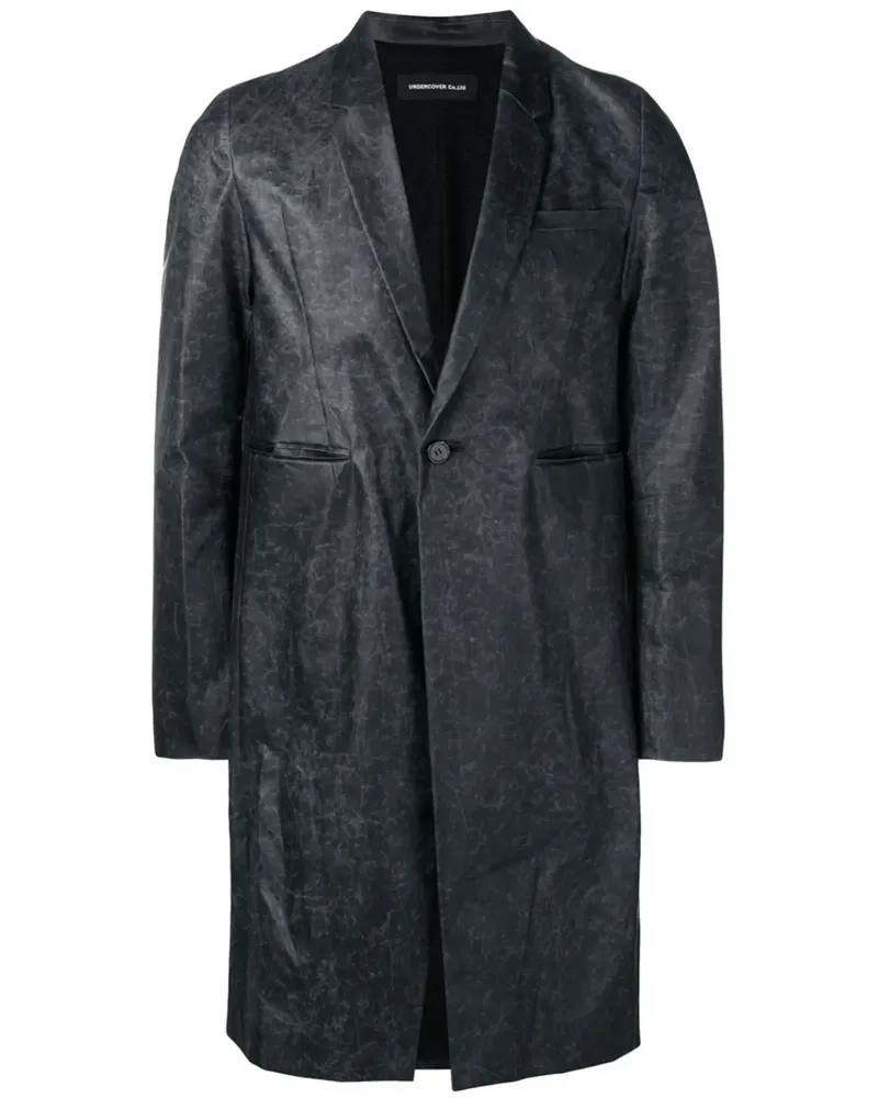 Undercover Einreihiger Mantel - Schwarz Schwarz