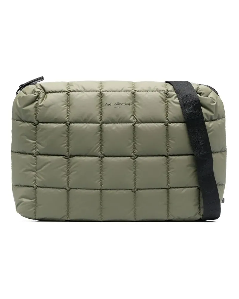VeeCollective Gesteppte Porter Schultertasche - Grün Grün