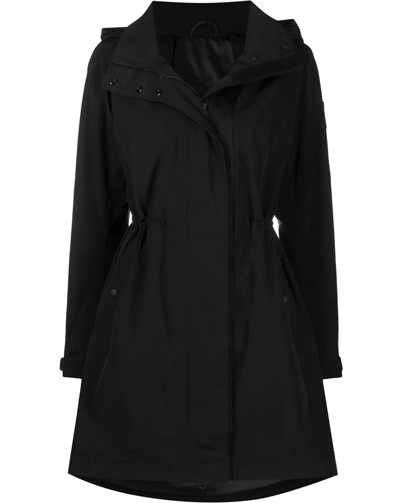 Canada Goose Hoodie mit Logo - Schwarz Schwarz