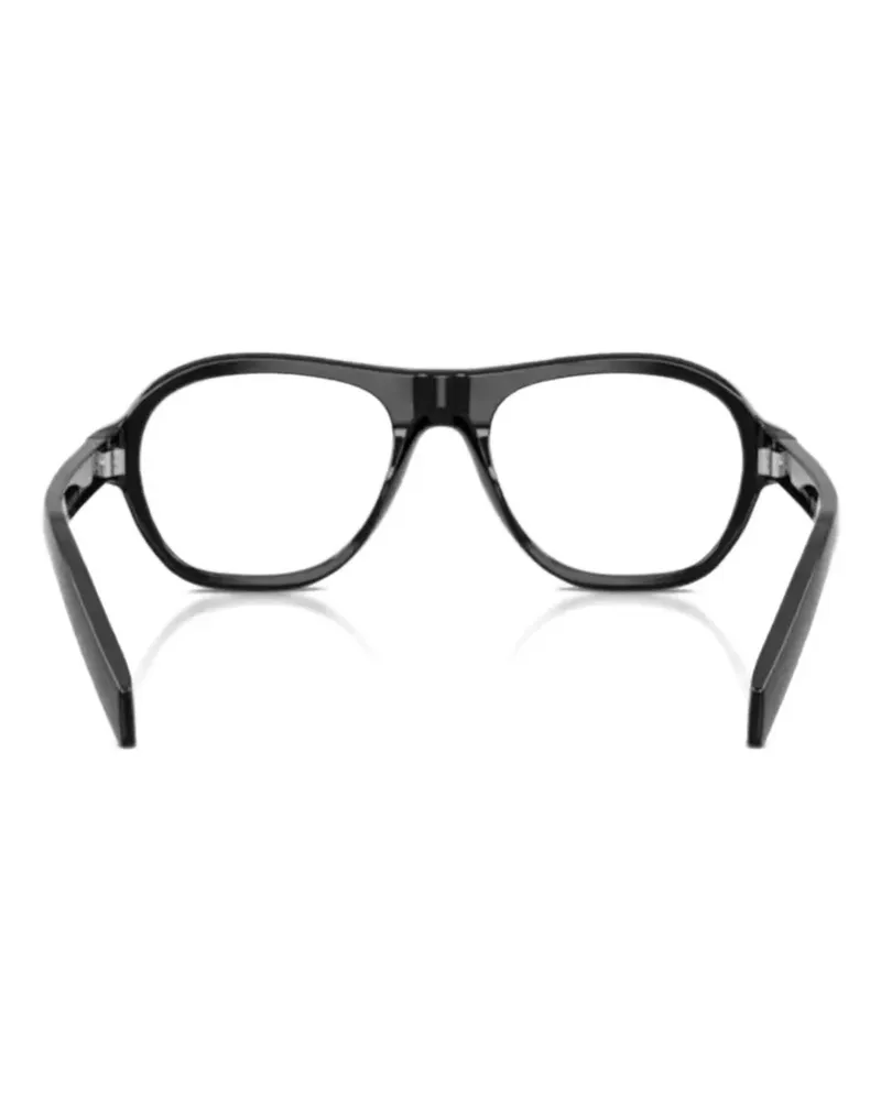 Prada Klassische Pilotenbrille - Schwarz Schwarz