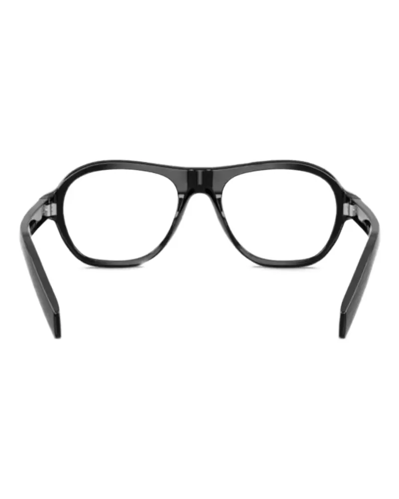 Prada Klassische Pilotenbrille - Schwarz Schwarz