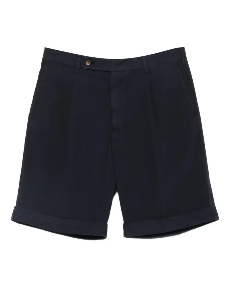 Berwich pleated shorts - Blau Blau