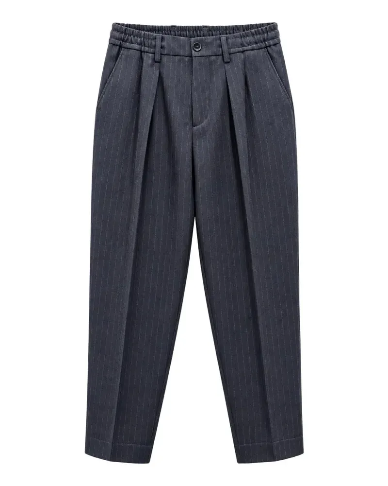 Be Able Dominique Hose mit Nadelstreifen - Blau Blau