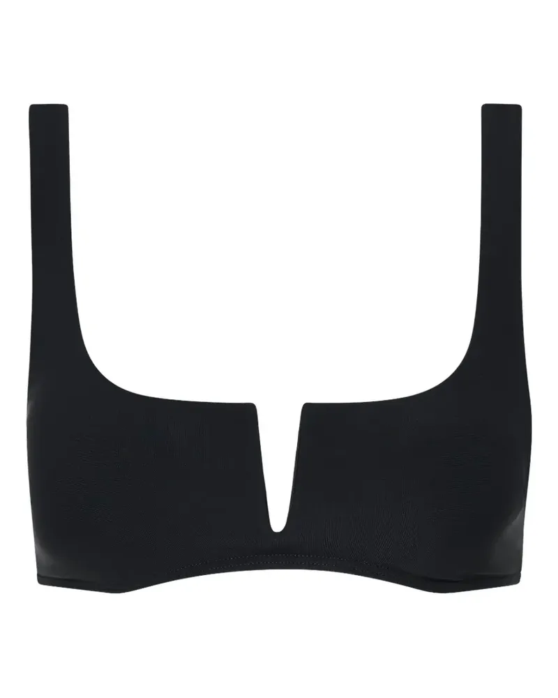 BONDI BORN Clio Bikinioberteil mit V-Draht - Schwarz Schwarz