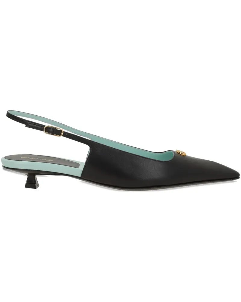 Sergio Rossi Surge leather pumps - Schwarz Schwarz