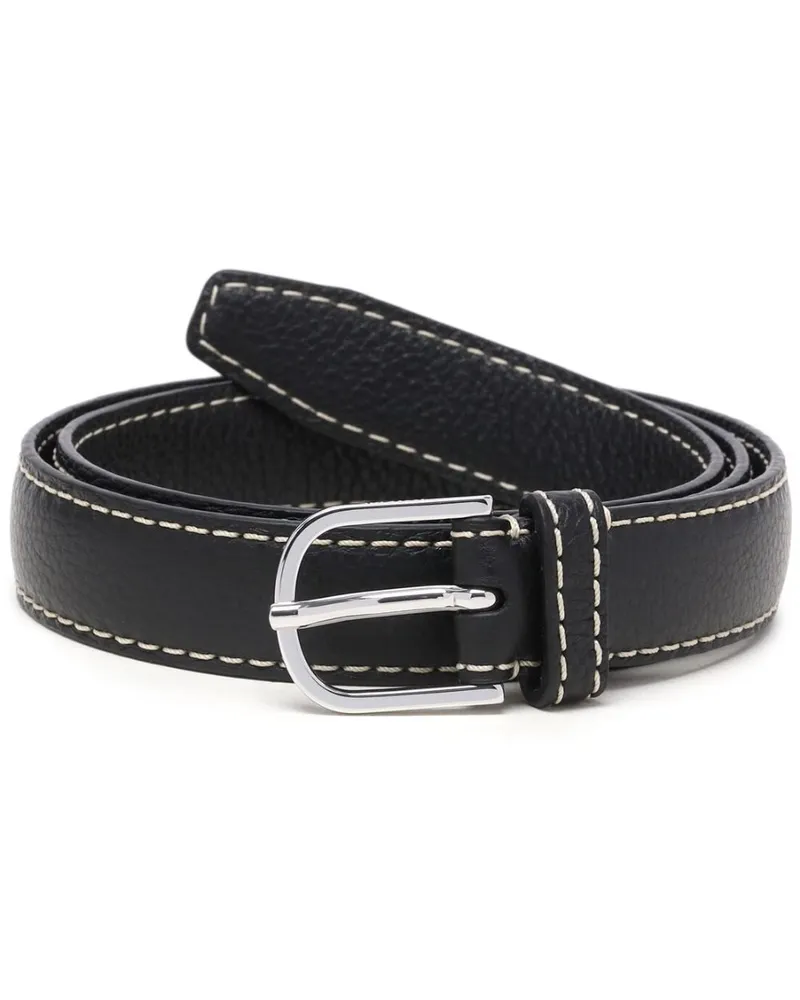 Totême Gürtel aus Leder - Schwarz Schwarz