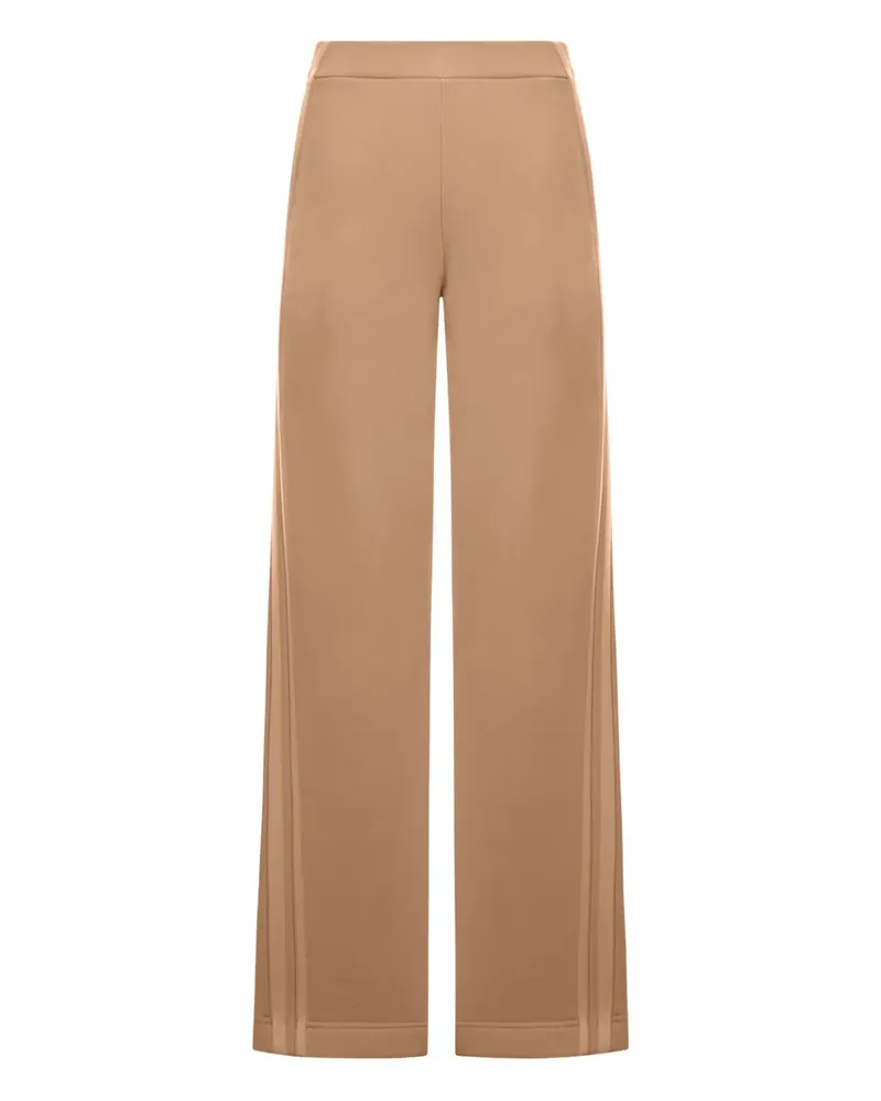 Max Mara Hose mit Streifen - Braun Braun