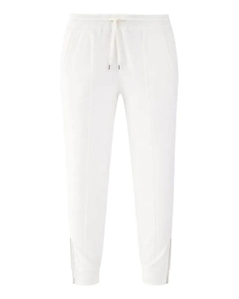 Brunello Cucinelli drawstring trousers - Weiß Weiß
