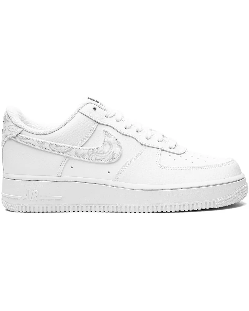 Nike Air Force 1 Low White Paisley Sneakers - Weiß Weiß