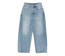 Weite Jeans im Five-Pocket-Design - Blau