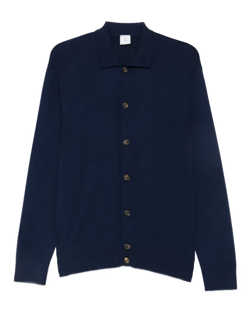 Eleventy Cardigan mit Knopfverschluss - Blau Blau