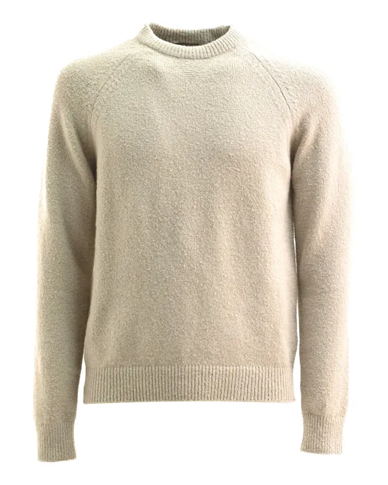 CRUNA Pullover aus Bouclé mit Raglanärmeln - Nude Nude