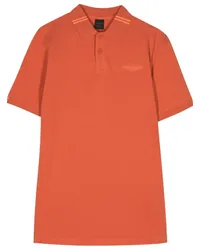 Hackett Aston Martin Poloshirt mit Logo Orange